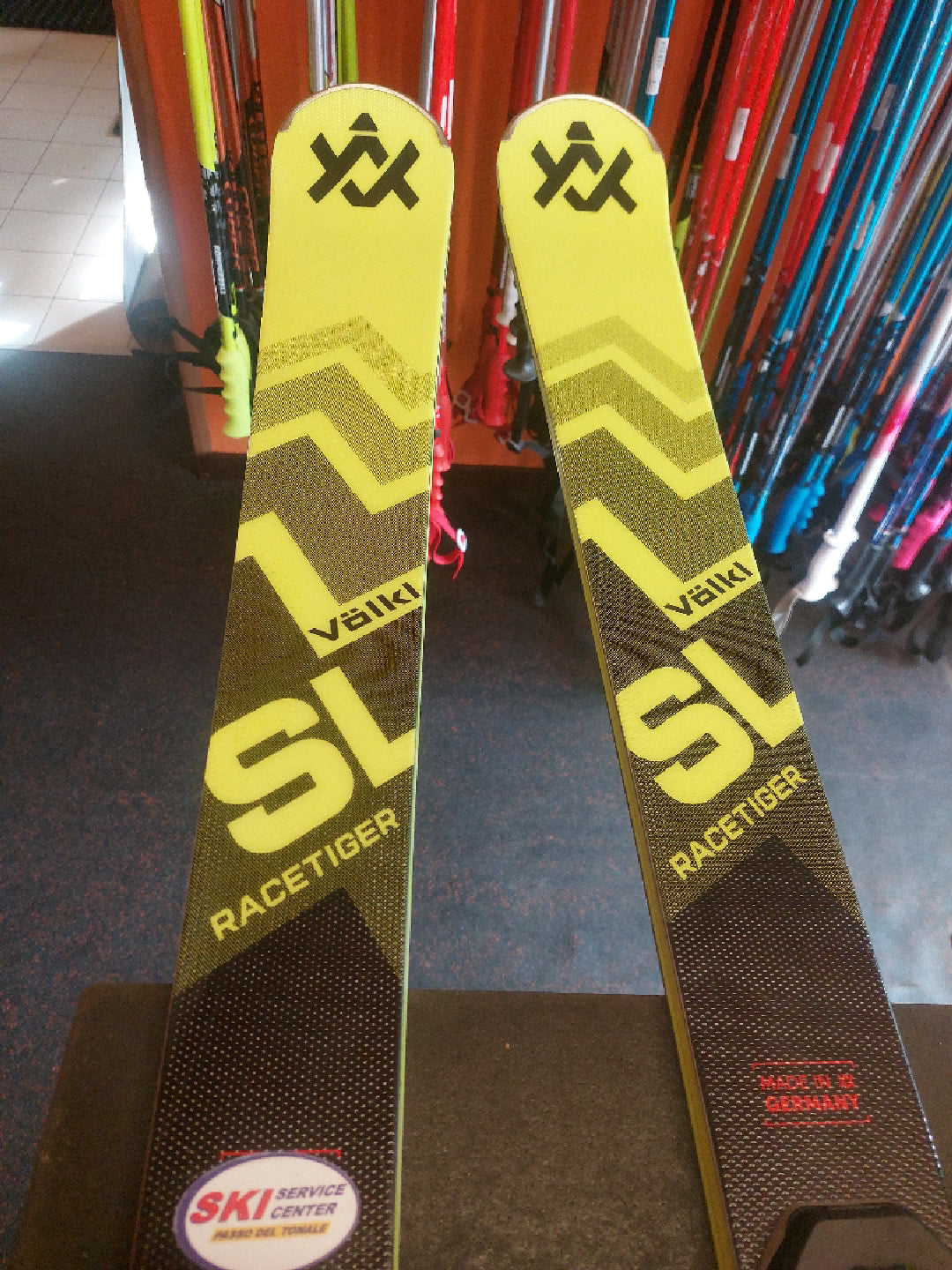 sci volkl SL 165cm usati
