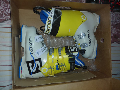 Scarponi Sci Salomon XLab 140 tg 24/24.5 usati