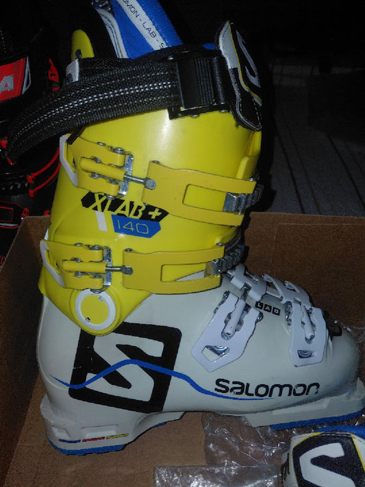 Scarponi Sci Salomon XLab 140 tg 24/24.5 usati