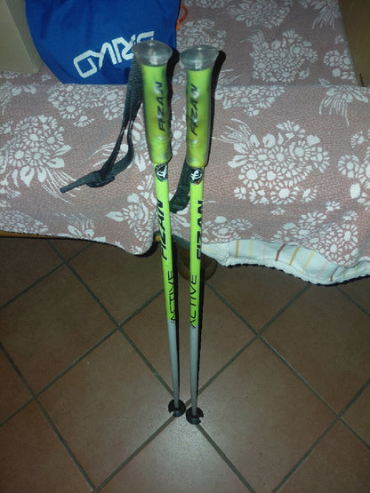 bastoncini sci baby 100cm usati