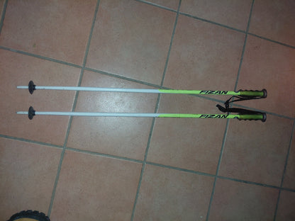 bastoncini sci baby 100cm usati