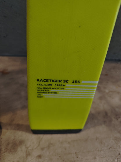 sci Völkl Racetiger SC 165cm r14 usato