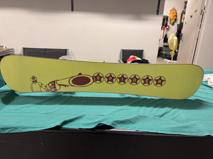 Tavola snowboard spider 148cm usata