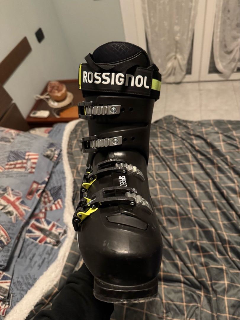 scarponi sci Rossignol speed Flex 100 black usati