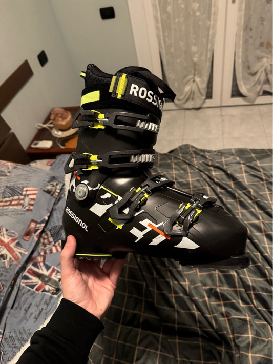 scarponi sci Rossignol speed Flex 100 black usati