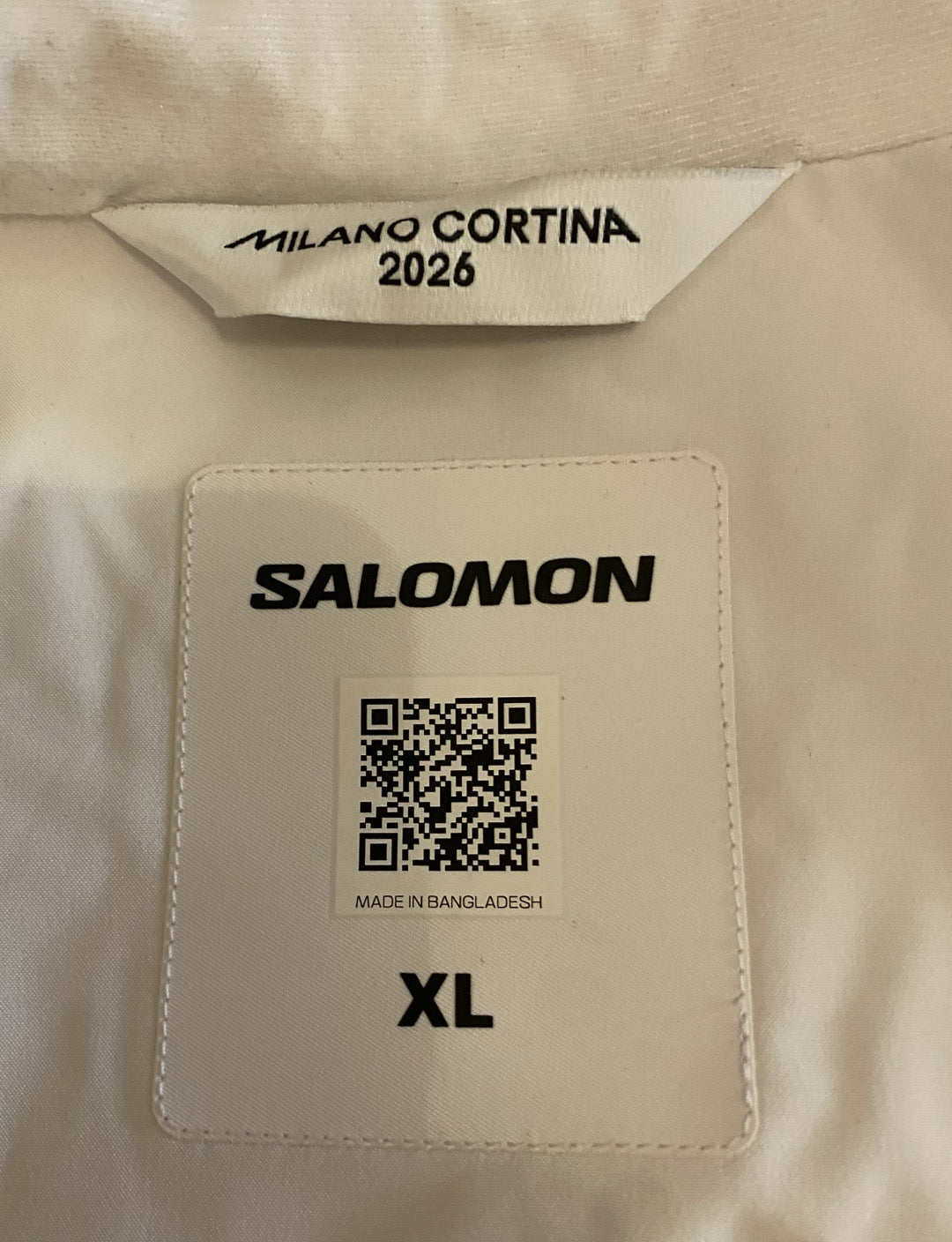Tuta Tedoforo tg. XL Salomon Olimpiadi Milano Cortina 2026 usata
