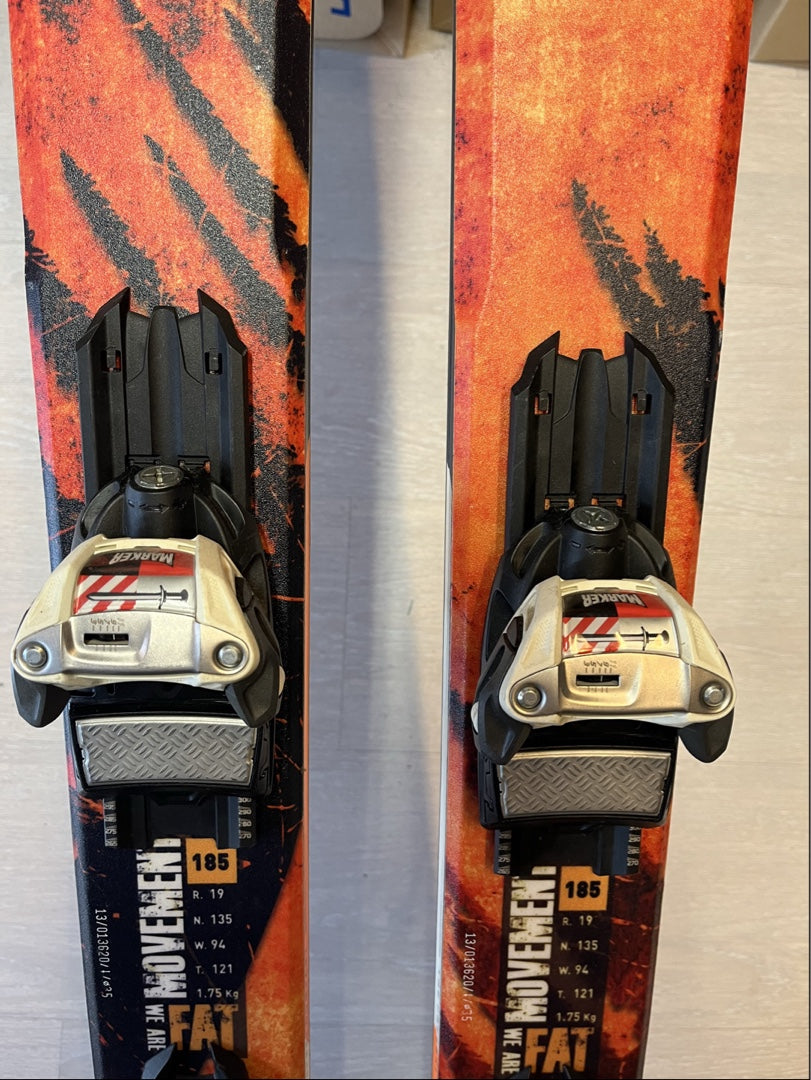 Sci Movement twin-tip Fat Line 185cm usati poco