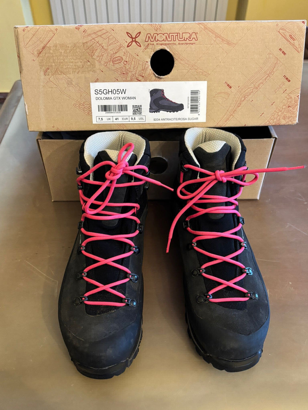 Scarponi da Trekking Montura Dolomia GTX donna tg 41 usati