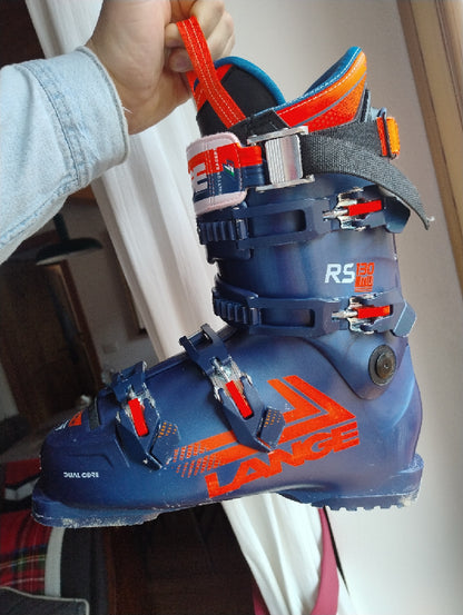 scarponi sci Lange RS 130 MV anno 2024 tg. 27.5 usati poco
