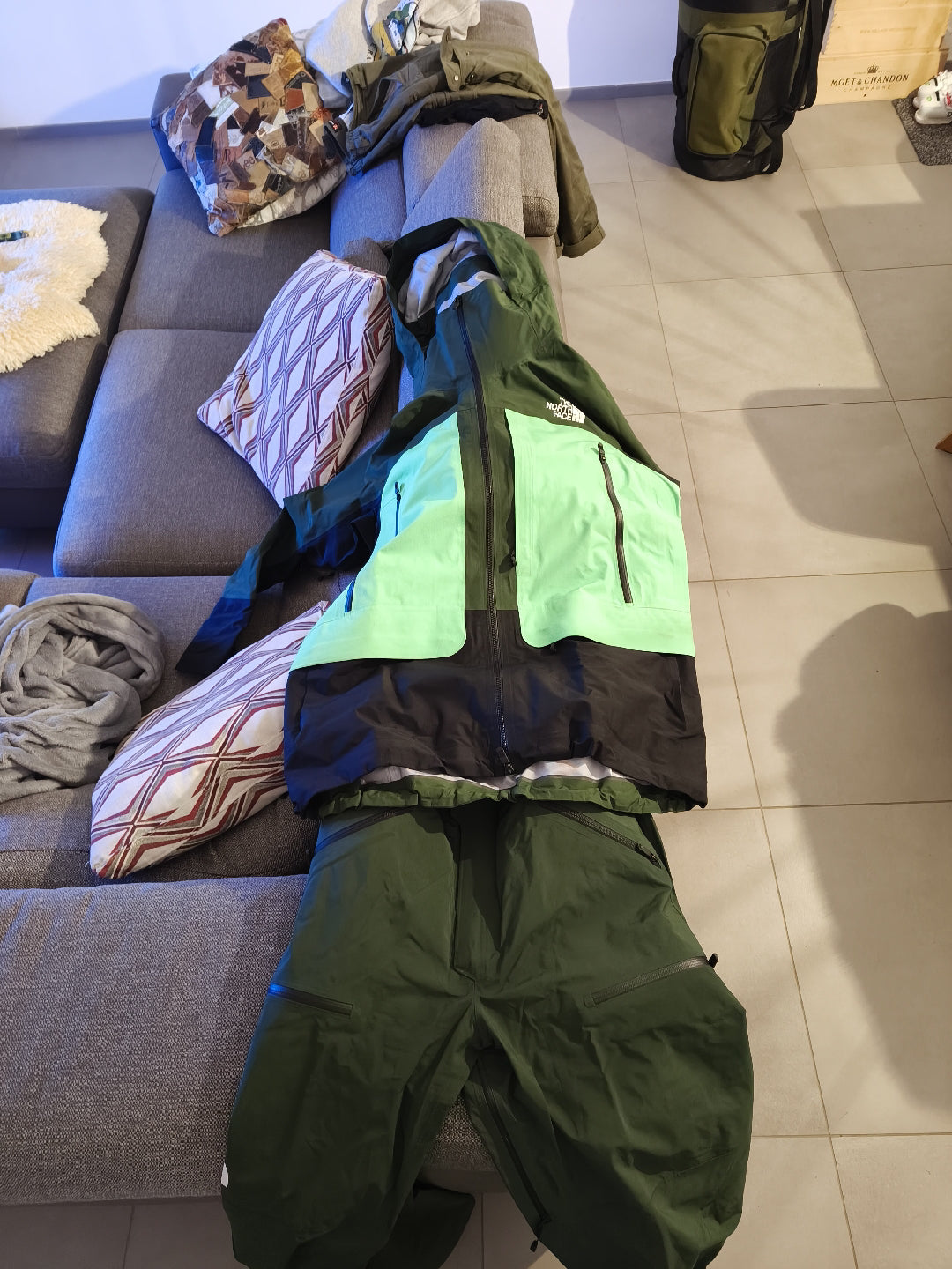 Giacca e panta. guscio, NORTHFACE Summit Series verbier tg. L nuovo