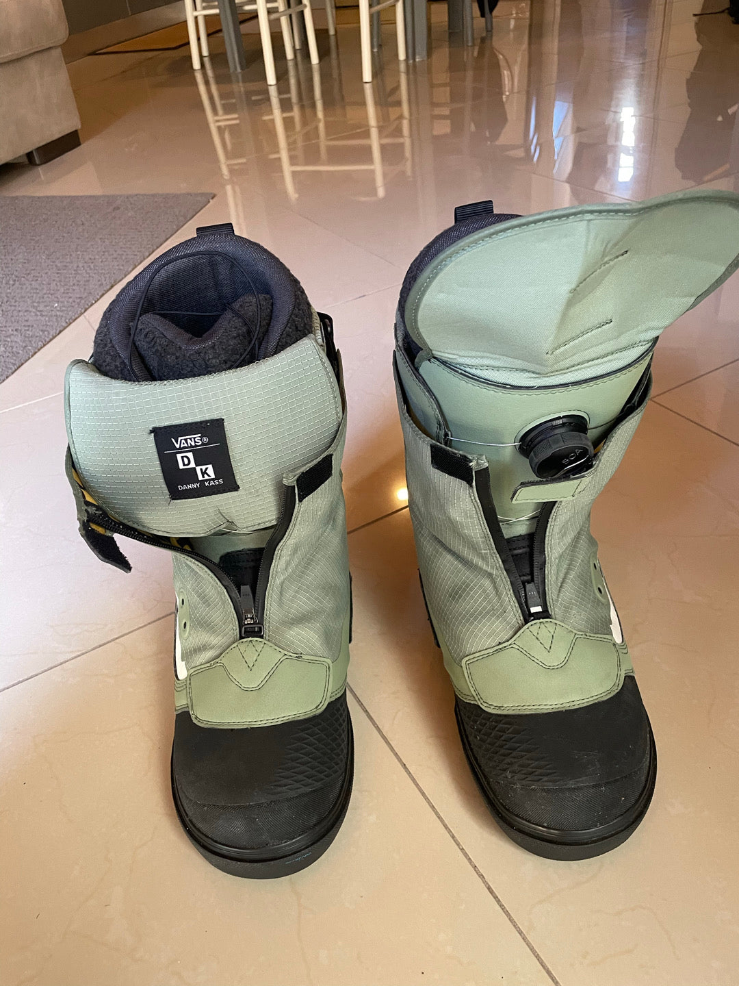 scarponi snowboard Vans tg. 45 usati
