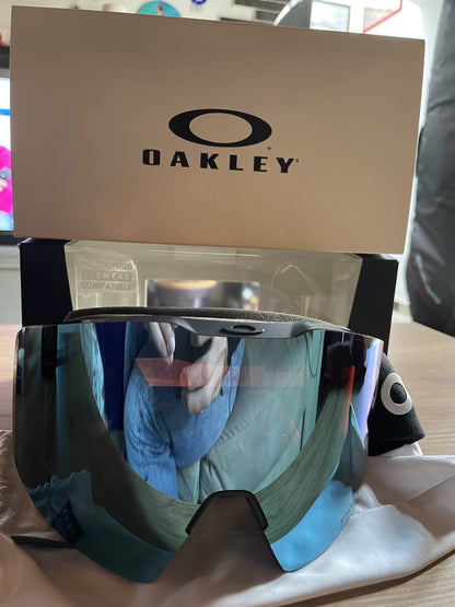 mascherina snowboard Oakley fall line XL usata