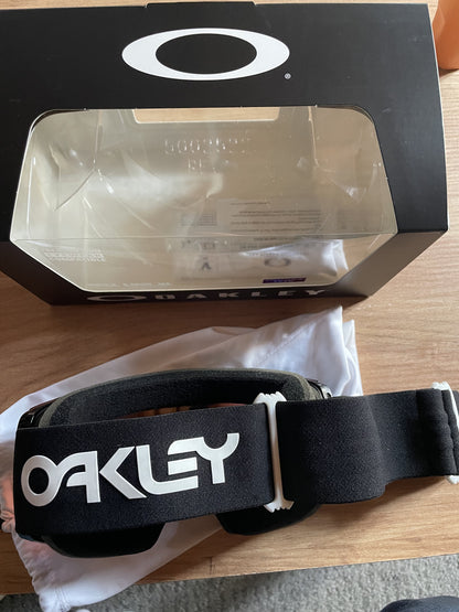 mascherina snowboard Oakley fall line XL usata
