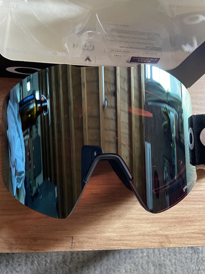 mascherina snowboard Oakley fall line XL usata