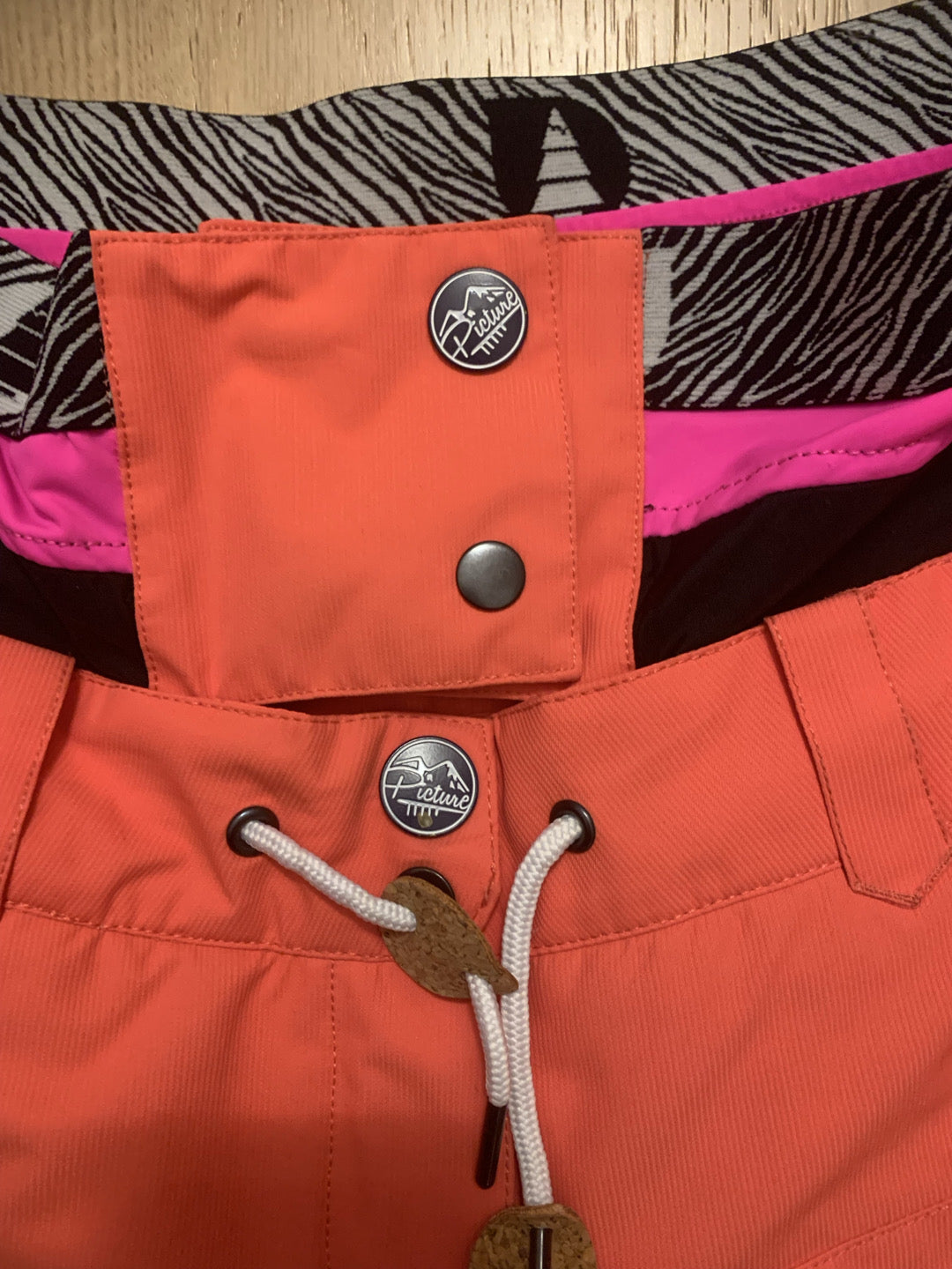 Pantalone snowboard donna Picture Treva Burgundy tg M donna usato