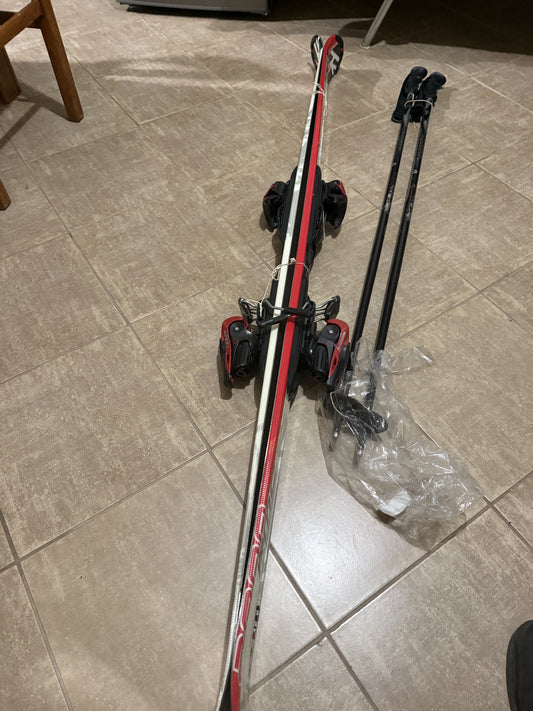 sci Rossignol 162 cm r15 usati