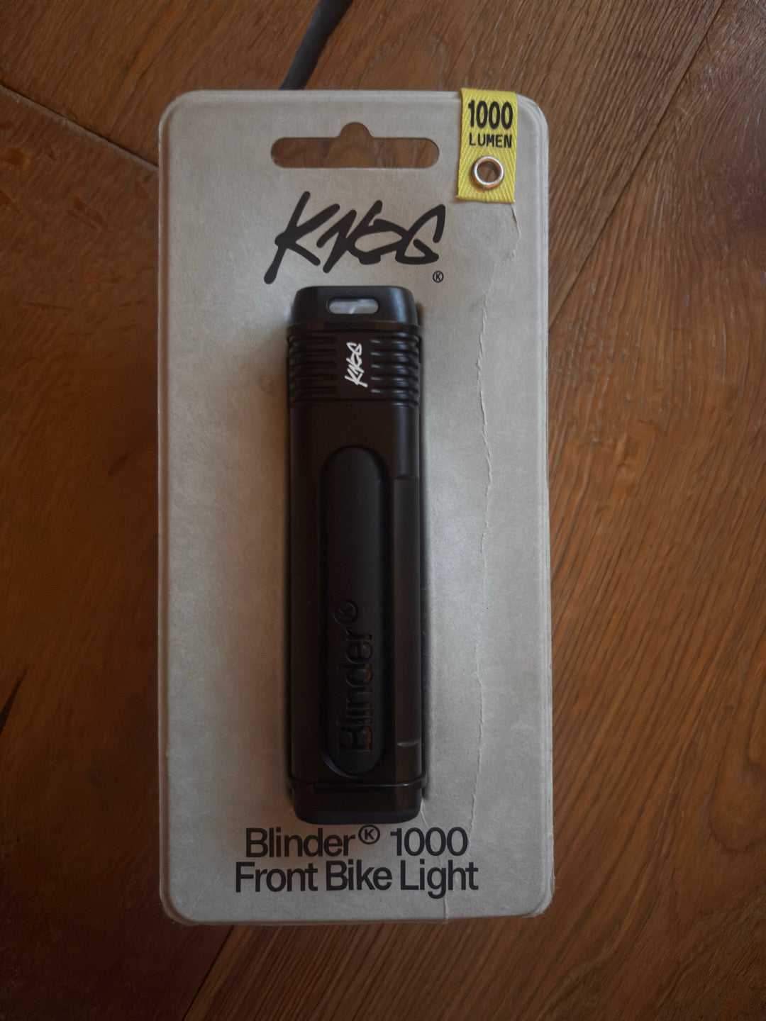 Luce fronte bici Knog Blinder 1000 nuova