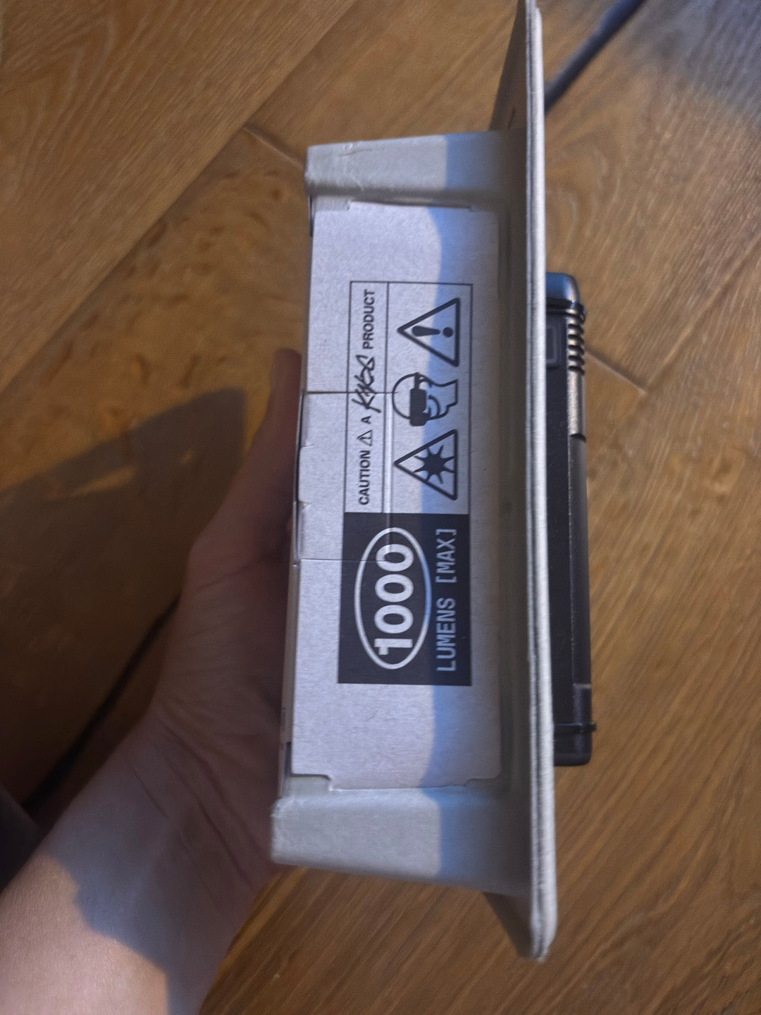 Luce fronte bici Knog Blinder 1000 nuova