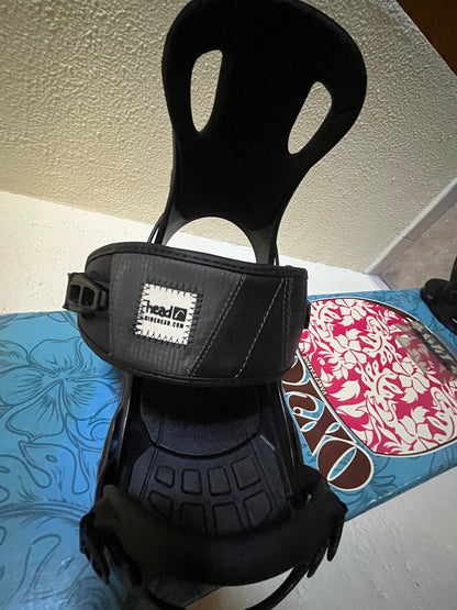Tavola snowboard Oxygen 149 cm + attaccchi Head usata