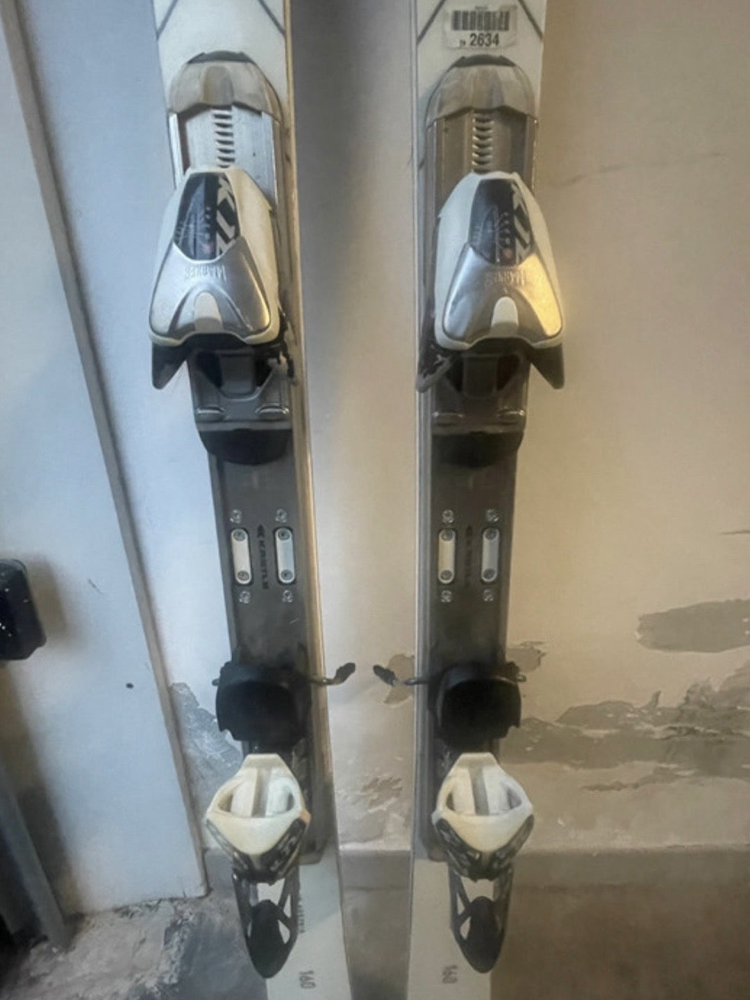 sci Kastle RC 160cm r13.5 attacchi 4-12 din usati