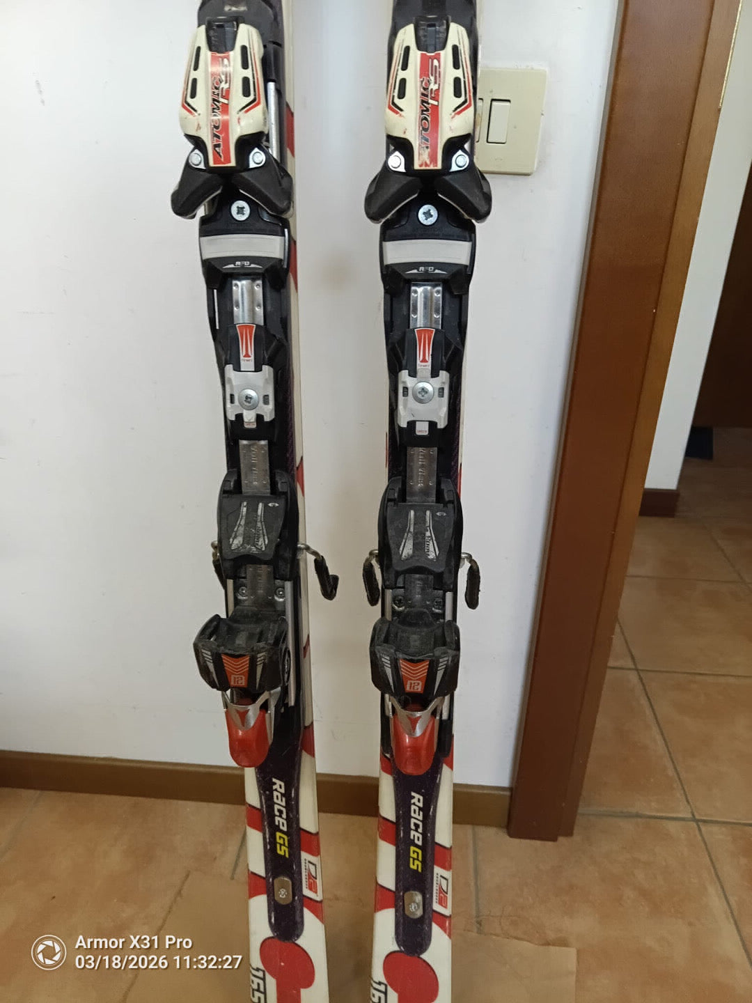 sci Atomic race gs 165 cm Usati