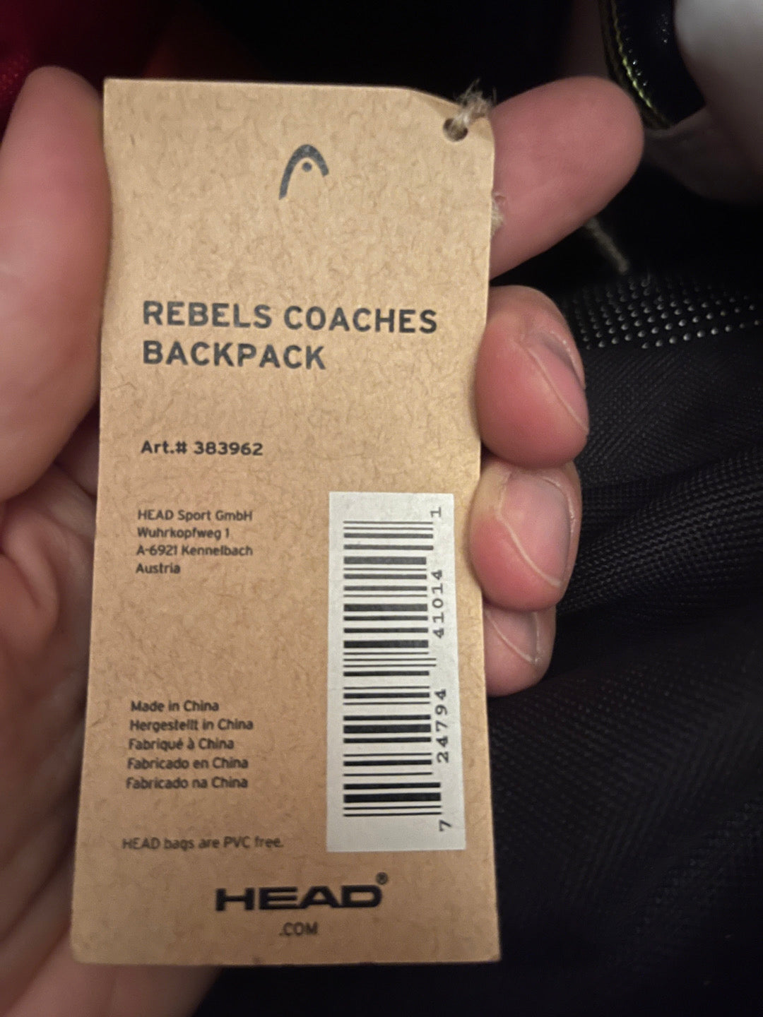 Zaino porta scarponi da sci head Rebels con sgabel nuovo