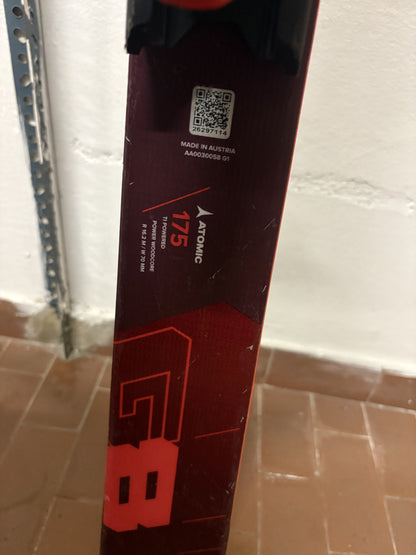Sci Atomic G8 race 175 cm r16 usati