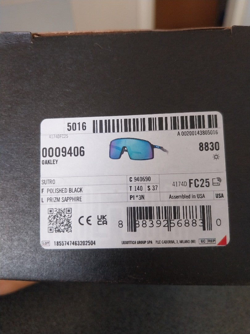 Oakley Sutro Prizm nuovi