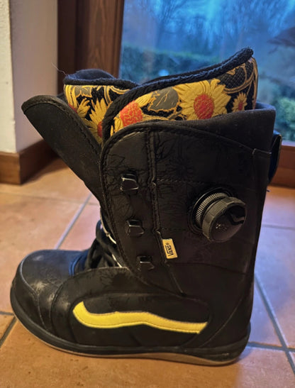 Scarponi snowboard Vans Ferra Pro donna tg. 40.5 usati
