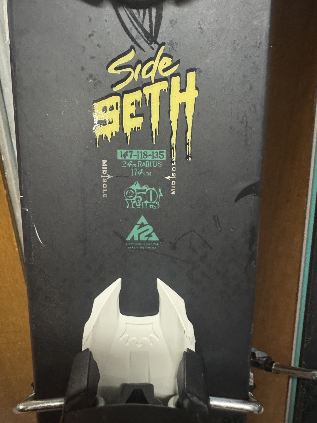 Sci freeride K2 Side Seth 174cm r21 usati