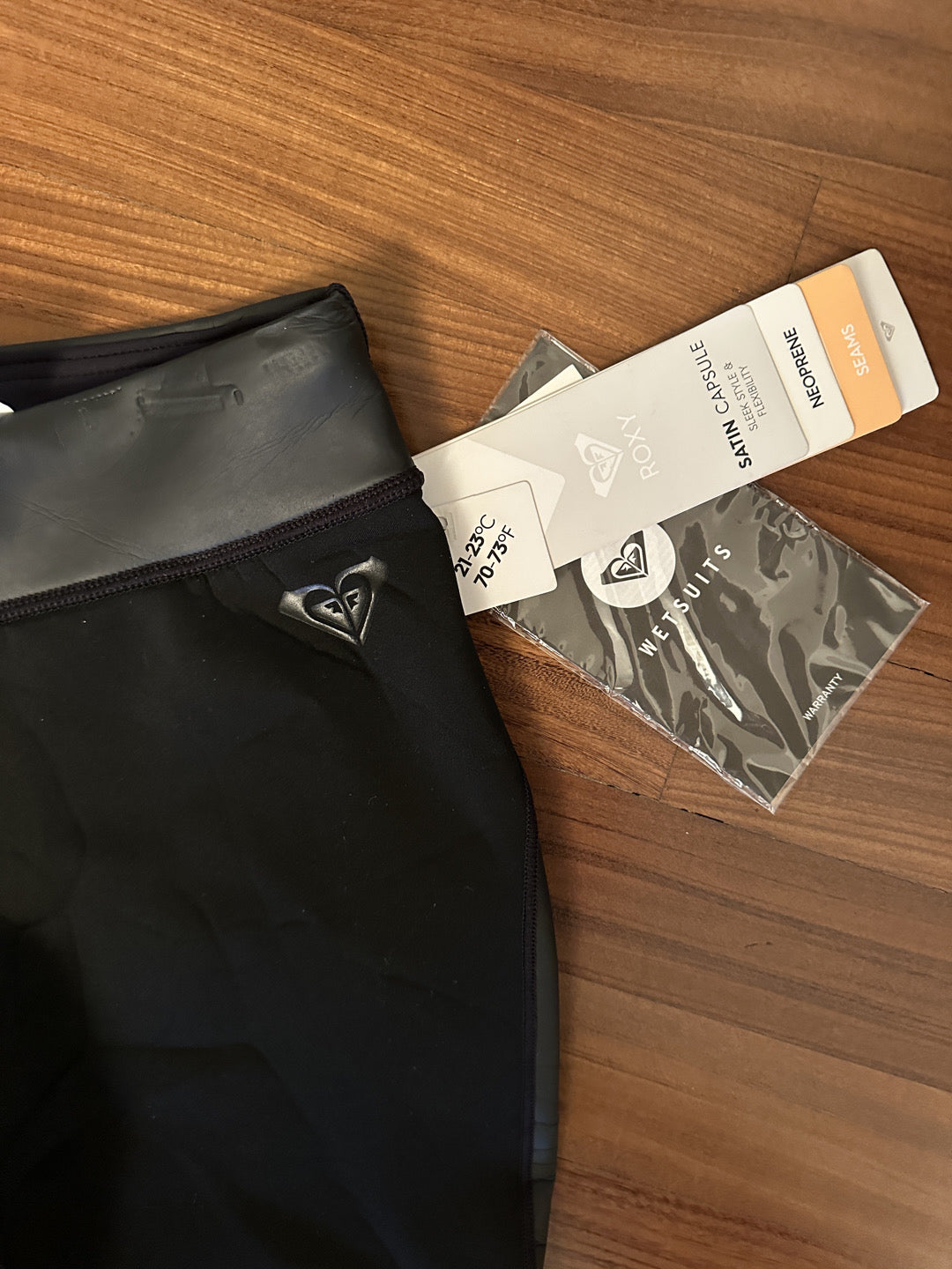 pantalone neoprene 1 mm roxy 8 tg. M donna nuovo