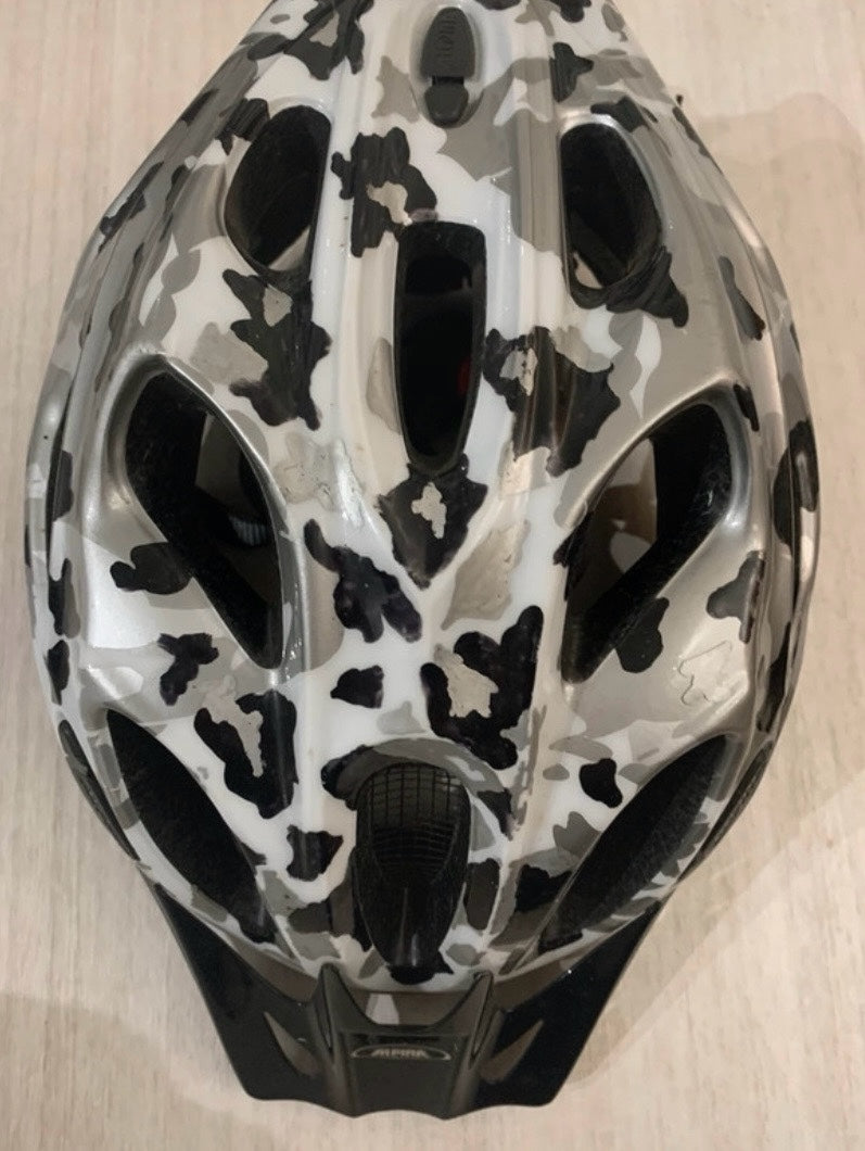 casco da bici militare Alpina