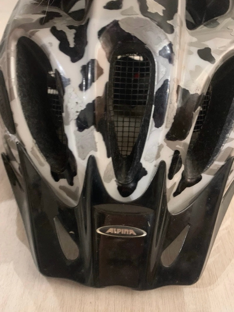 casco da bici militare Alpina