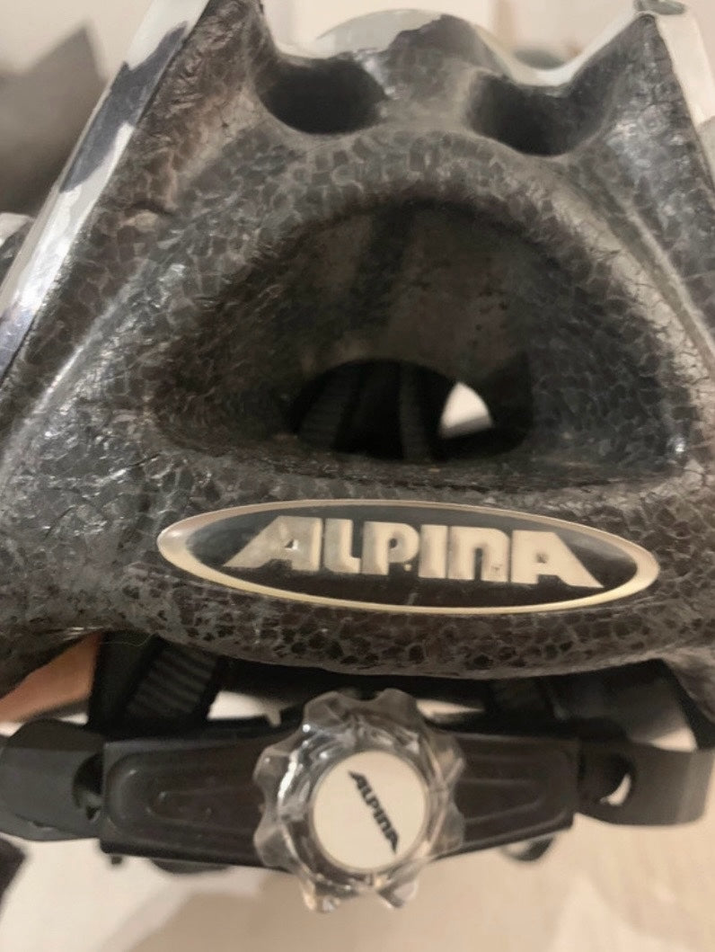 casco da bici militare Alpina