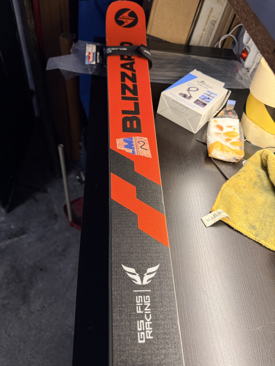 Aste sci con piastre (no attacchi) Blizzard Firebird FIS Racing GS 183 r23 usate