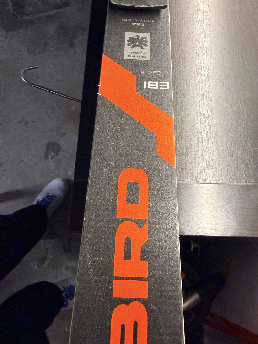 Aste sci con piastre (no attacchi) Blizzard Firebird FIS Racing GS 183 r23 usate