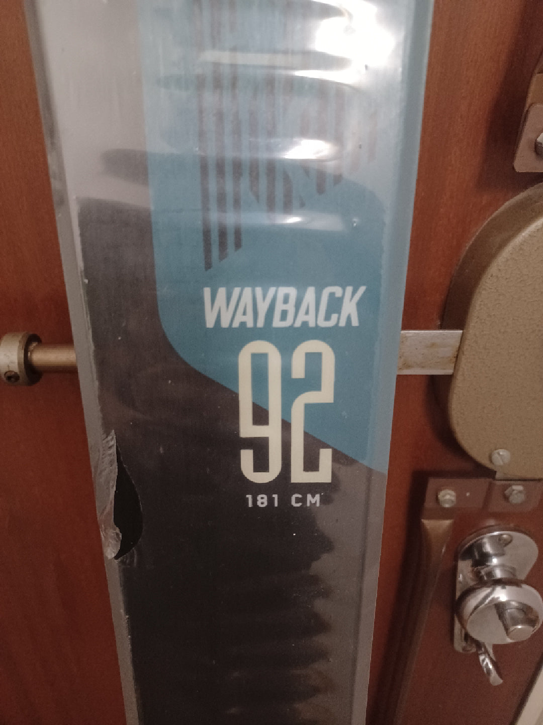 Sci scialpinismo K2 wayback 181 cm+ Attacchi Plum Pika nuovi