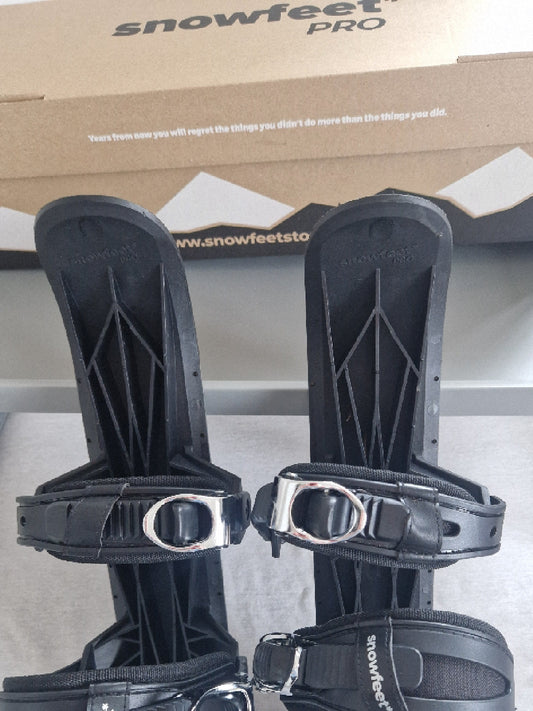 Snowfeet 50 cm - Sci corti / Pattini da neve usati 1 volta