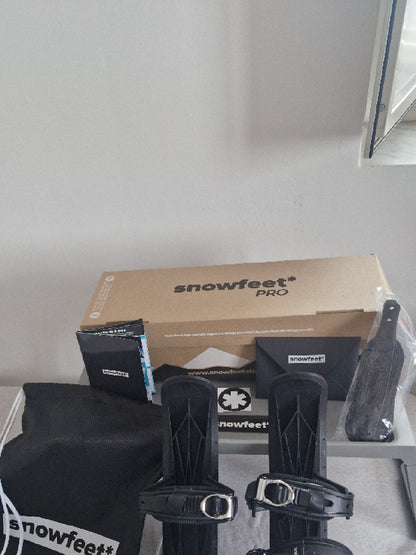 Snowfeet 50 cm - Sci corti / Pattini da neve usati 1 volta