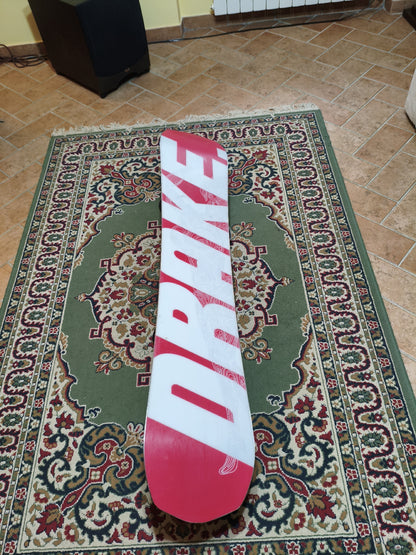 TAVOLA SNOWBOARD DRAKE SQUAD FF MOUNTAIN 156 + attacchi Drake