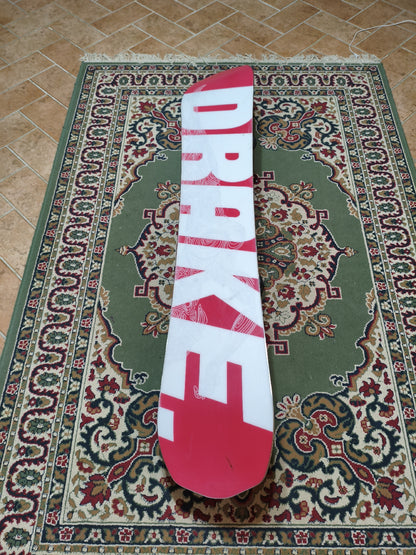 TAVOLA SNOWBOARD DRAKE SQUAD FF MOUNTAIN 156 + attacchi Drake