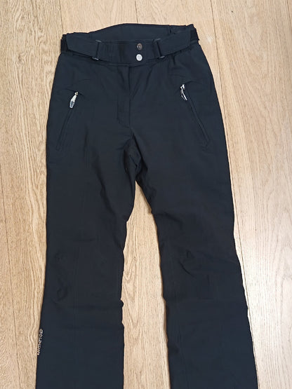 pantaloni sci donna neri GOLDWIN taglia 40 XS usati