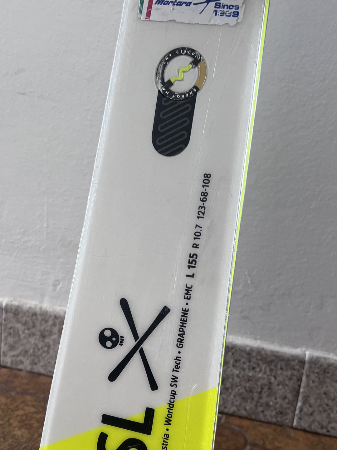 sci Head WC Rebels e-SL 155cm 2023 usato