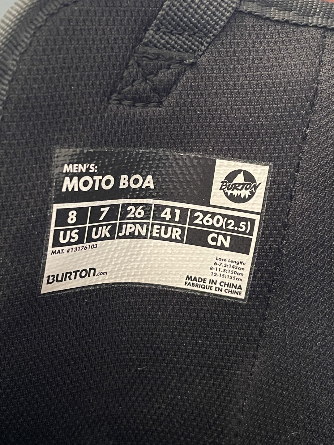 Scarponi Snowboard Burton Moto BOA - Taglia 41 usati pari al nuovo