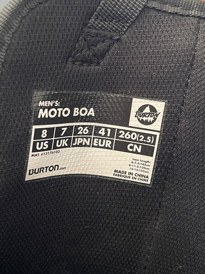 Scarponi Snowboard Burton Moto BOA - Taglia 41 usati pari al nuovo