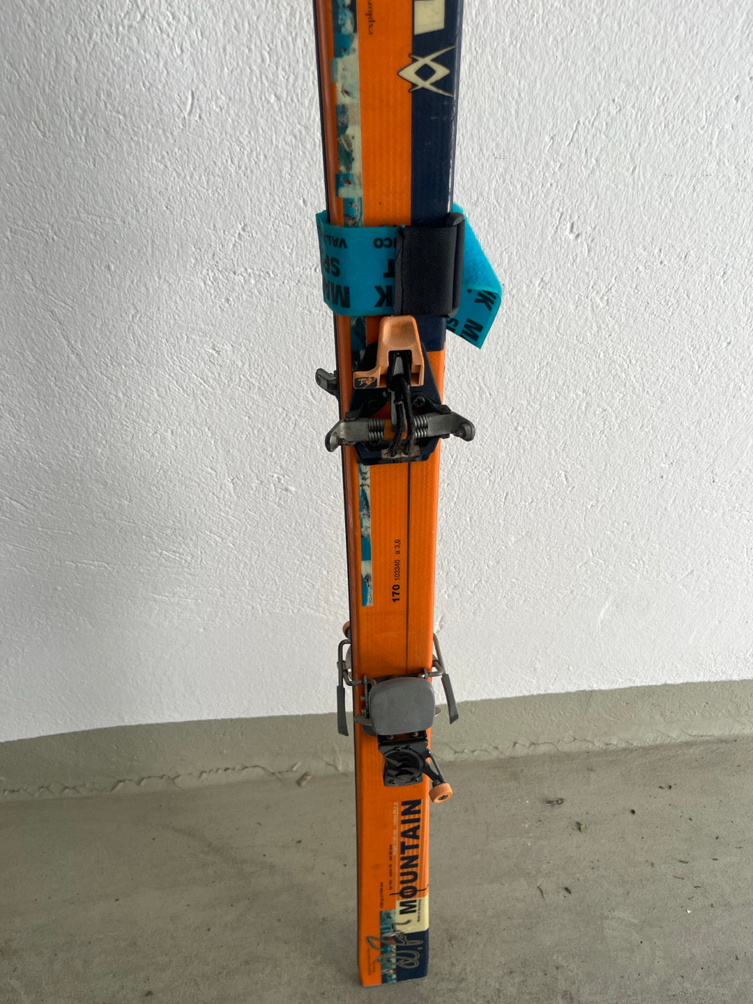 sci da sci alpinismo VÖLKL attacchi DYNAFIT/skistop usati