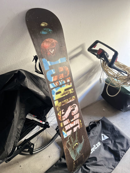 Tavola snowboard Rossignol 146cm + attacchi usata