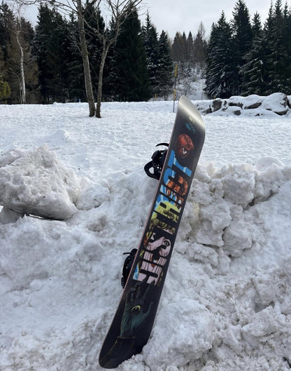 Tavola snowboard Rossignol 146cm + attacchi usata