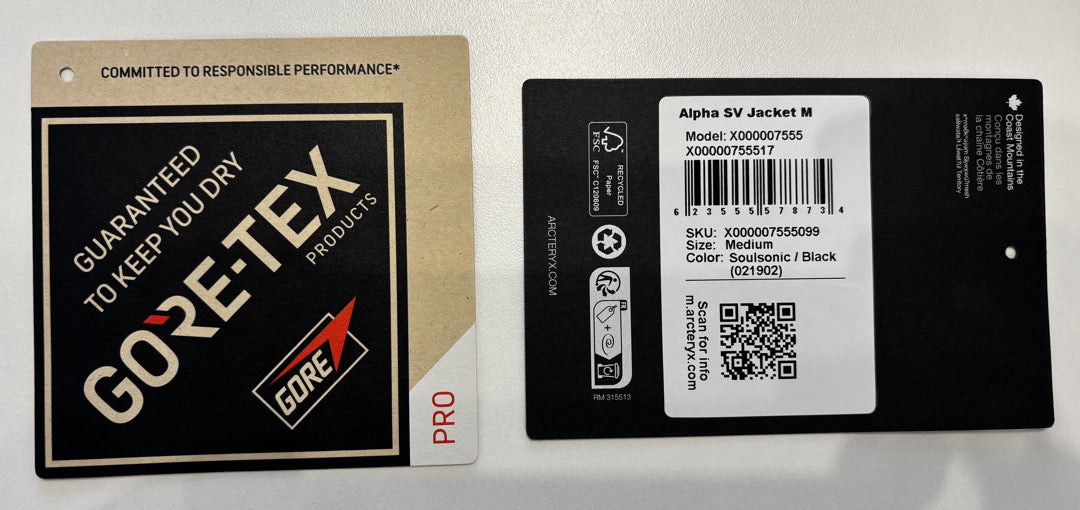Giacca Arc’teryx Alpha SV M