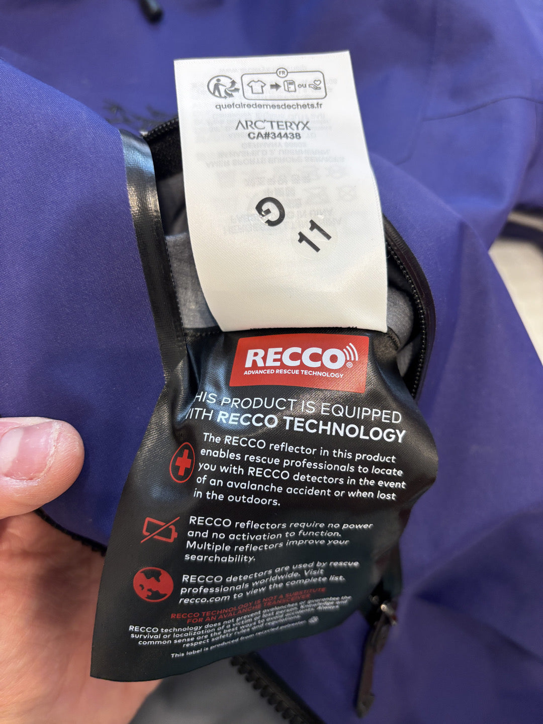 Giacca Arc’teryx Alpha SV M